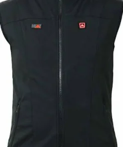 Avignon Unisex Heating Vest Softshell Powerbank Basic Black Hot