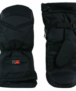 Avignon Unisex Warmth Mitten AA Battery Basic Black Clearance
