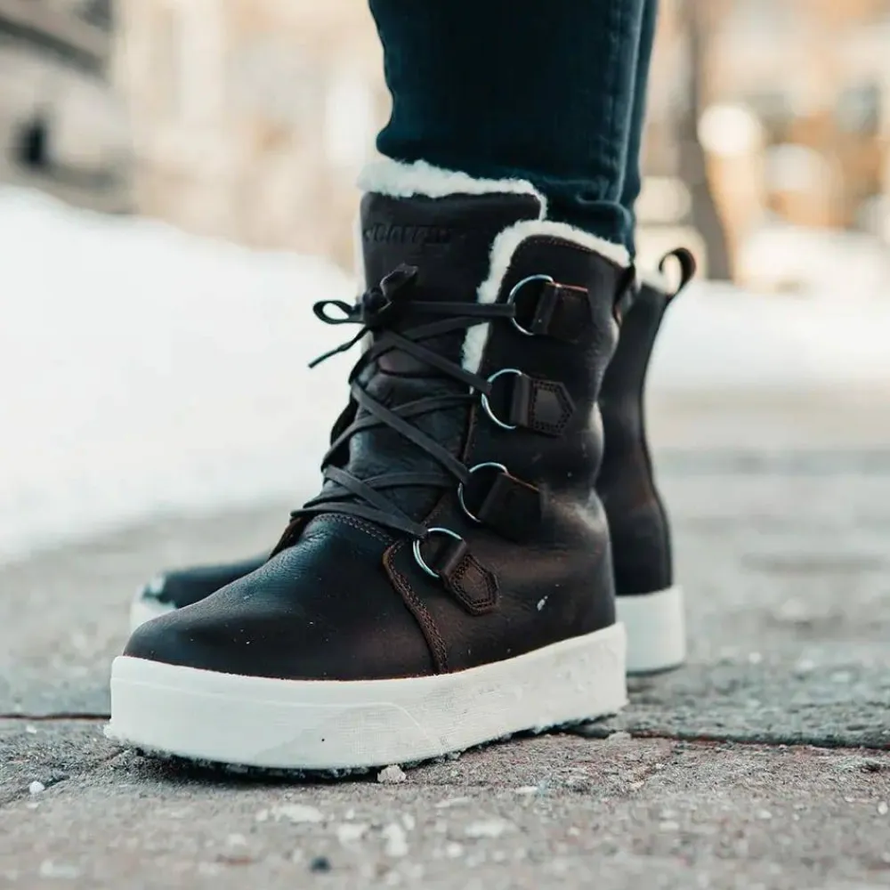 Outlet Women's High Park Black Vardagsskor Dam