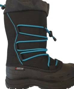 Outlet Women's Snogoose Black/Blue Vinterskor Dam