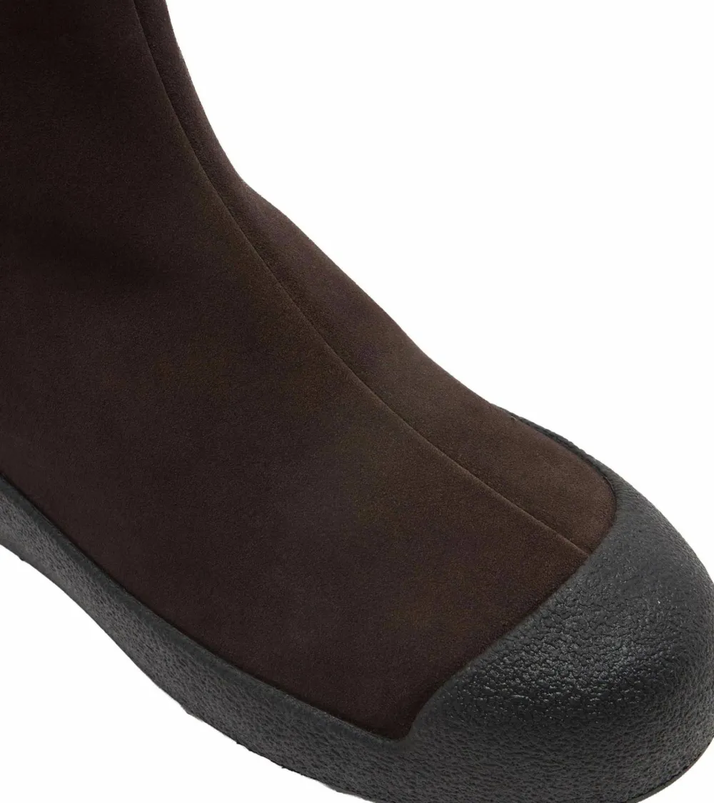 Bally Guard Iii M Calf Suede Ebano