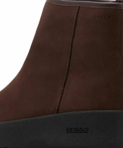 Bally Women's Guard III L Calf Suede Ebano