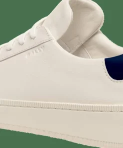 Bally Women's Ryvery White/Moroccan Blue