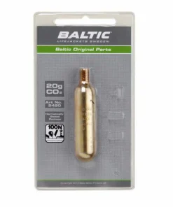 Baltic Co2-patron 20g with safty indicators Nocolour