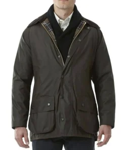 Barbour Men's Classic Beaufort Jacket Olive Dark Olive Online