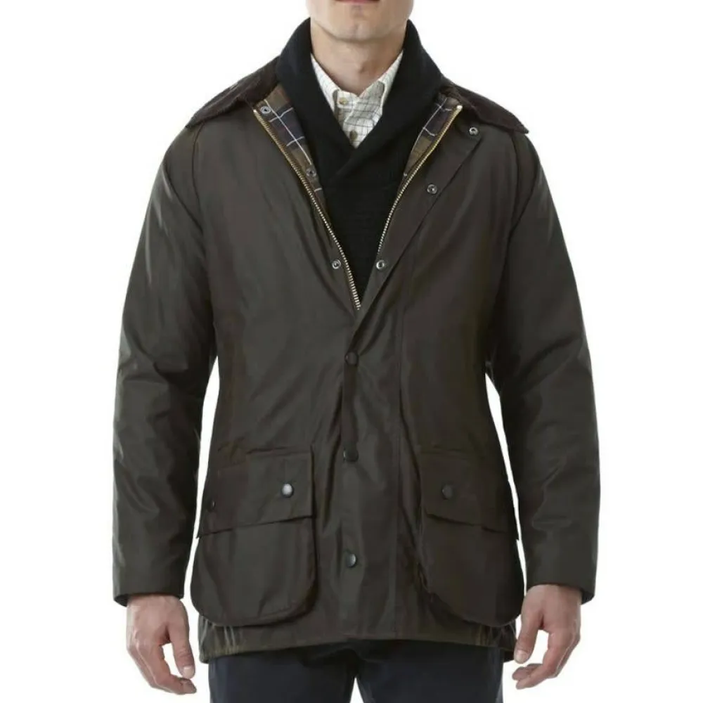 Barbour Men's Classic Beaufort Jacket Olive Dark Olive Online