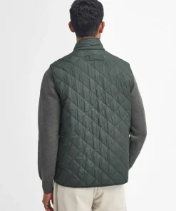 Barbour Men's Lowerdale Gilet Dark Green Discount