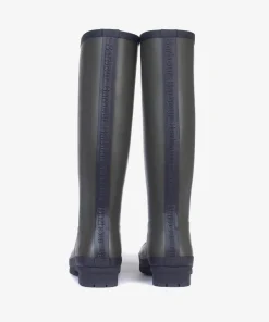 Barbour Women's Abbey Wellington Boots Olive Hot