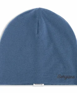 Bergans Allround Thin Merino Beanie Granite Blue Discount