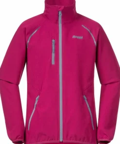 Bergans Girls' Sjoa Light Softshell Jacket Fandango Purple