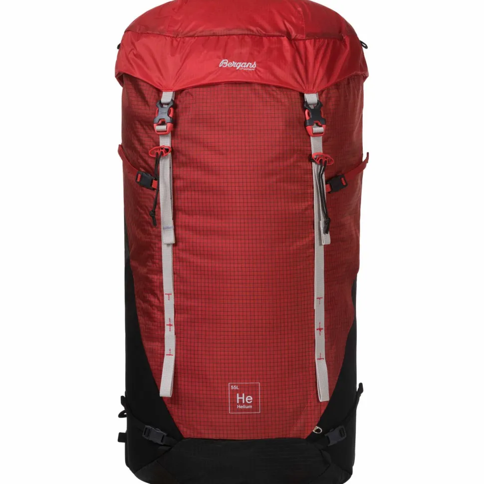 Bergans Helium V5 55 Red Sand/Black/Aluminium