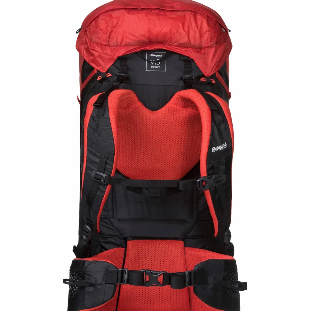 Bergans Helium V5 55 Red Sand/Black/Aluminium Online