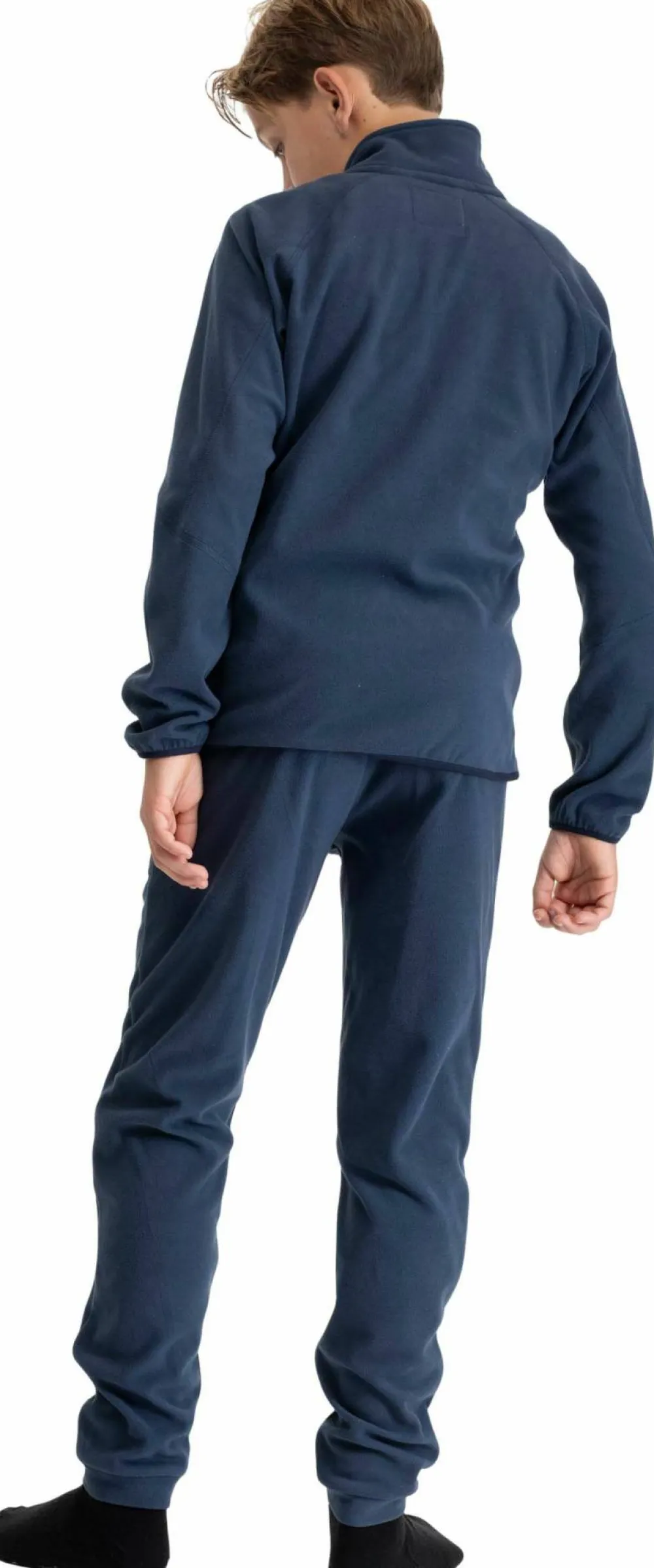 Bergans Juniors' Fleece Midlayer Jacket Navy Blue New