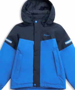 Bergans Kids' Lilletind Insulated Shell Jacket Olympic Blue/Navy Blue Outlet