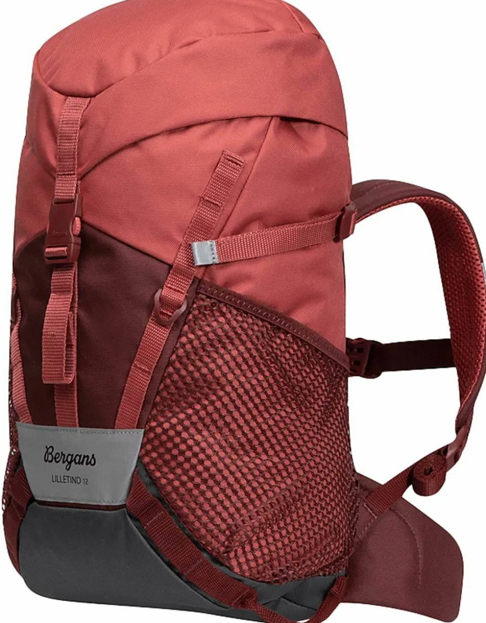 Bergans Kids' Lilletind 12L Rusty Dust/Amarone Red
