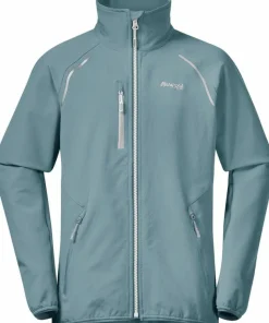 Bergans Kids' Sjoa Light Softshell Jacket Smoke Blue