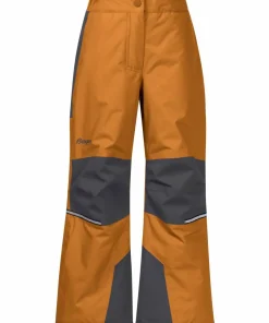 Bergans Kids' Storm Insulated Pants Desert/Soliddkgrey