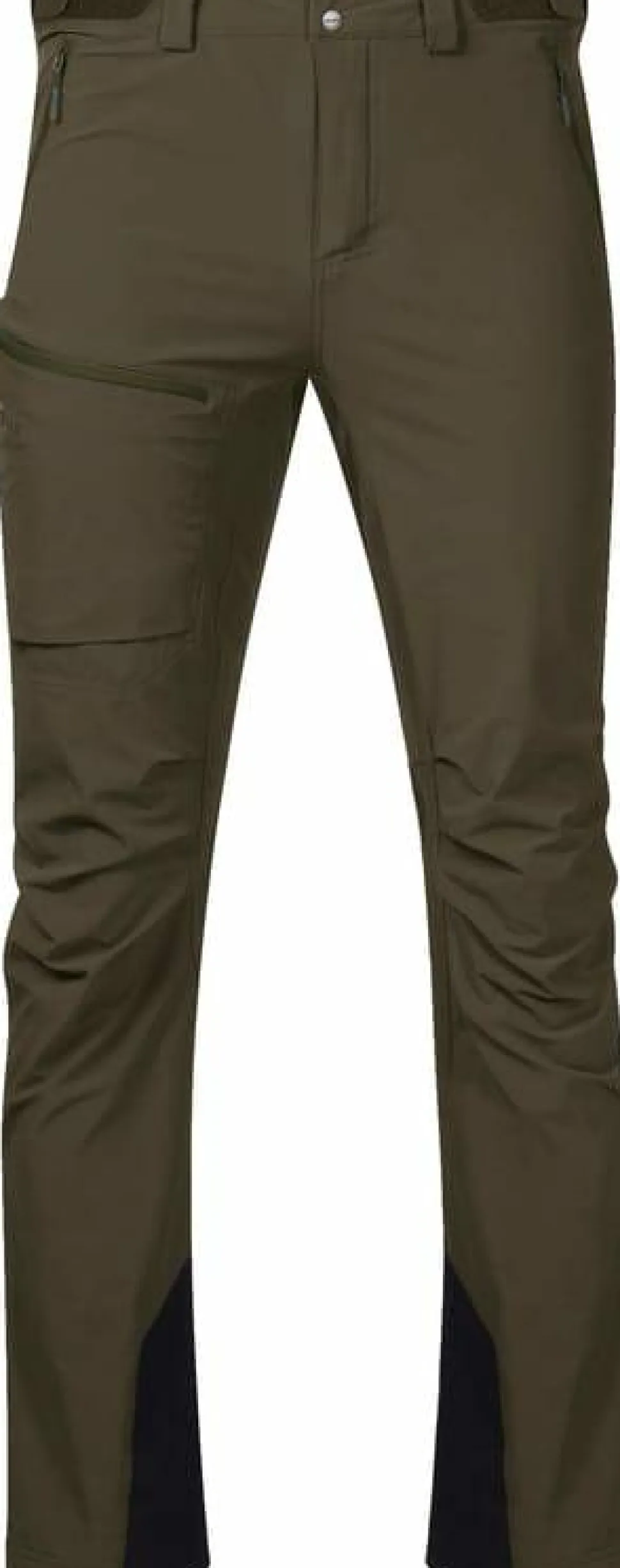 Bergans Men's Breheimen Softshell Pants Dark Green Mud