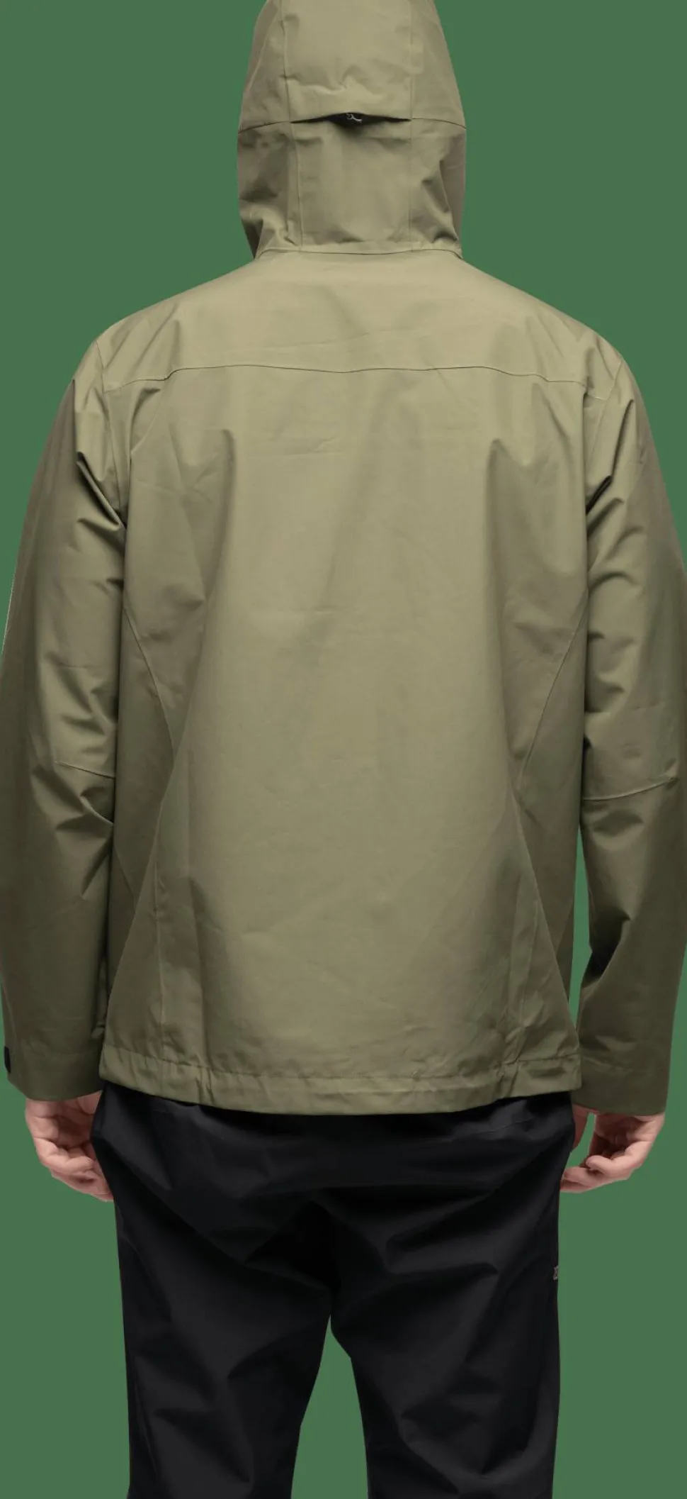 Bergans Men's Essentials 2.5l Shell Jacket Dark Green Mud