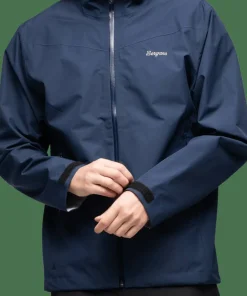 Bergans Men's Essentials 2.5l Shell Jacket Navy Blue Outlet