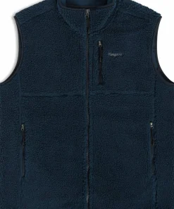 Bergans Men's Lunnan Pile Fleece Vest Navy Blue Discount