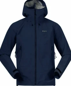 Bergans Men's Rabot Alpine 3L Shell Jacket Navy Blue
