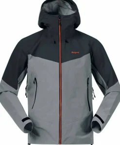 Bergans Men's Rabot Alpine 3L Shell Jacket Solid Grey/dark Shadow Grey