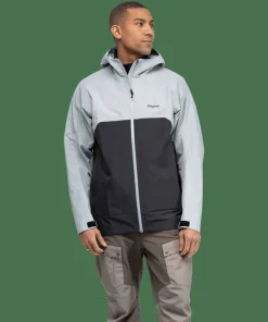 Bergans Men's Vaagaa 3L Shell Jacket Pearl Grey/Dark Shadow Grey Discount