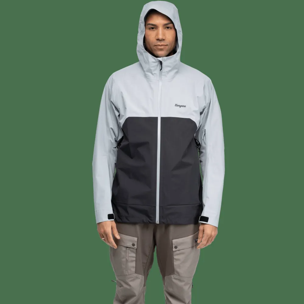 Bergans Men's Vaagaa 3L Shell Jacket Pearl Grey/Dark Shadow Grey Discount