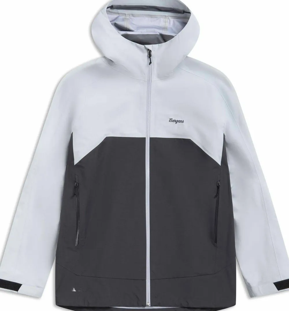 Bergans Men's Vaagaa 3L Shell Jacket Pearl Grey/Dark Shadow Grey Discount