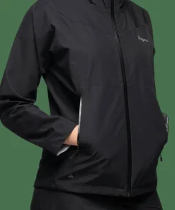 Bergans Women's Essentials 2.5l Shell Jacket Black Outlet