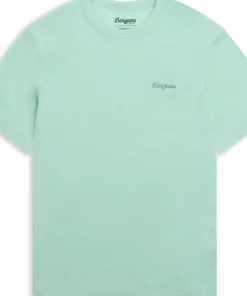 Bergans Women's Logo Merino Tee Mint Crush