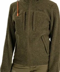 Bergans Women's Myrull Outdoor Jacket Dark Green Mud