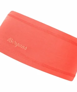 Bergans Wool Headband Peachy Red