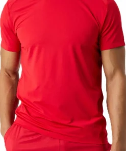 Björn Borg Men's Borg Athletic T-Shirt Lychee Hot