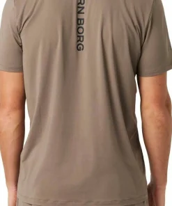 Online Men's Borg Feather T-Shirt Träningskläder Herr|Herrtröjor & Skjortor