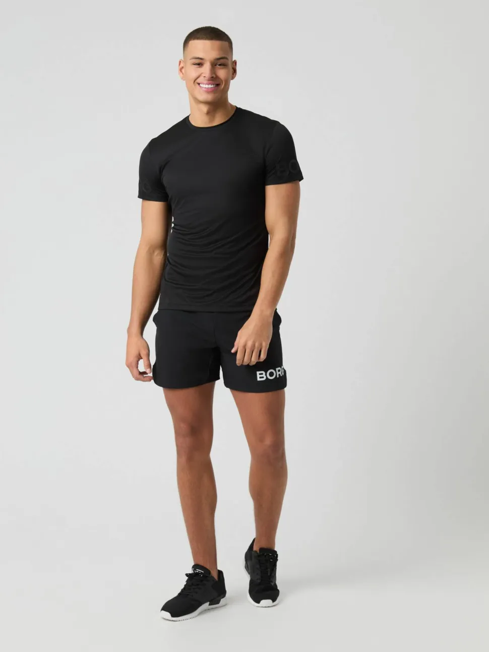 Björn Borg Men's Borg Light T-Shirt Black Beauty
