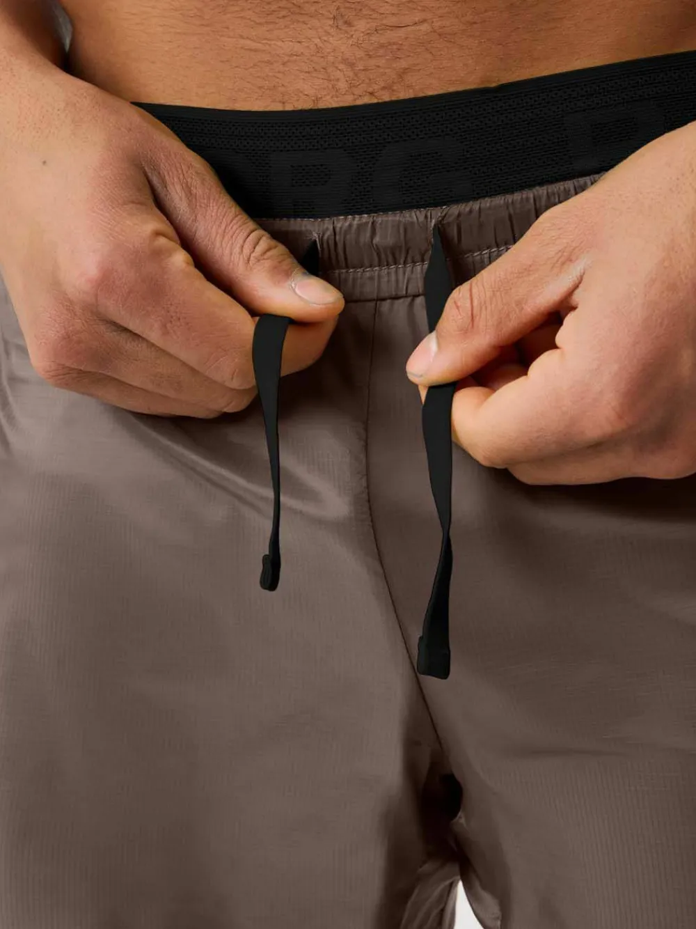 Clearance Men's Borg Running Shorts 2 In 1 Herrbyxor