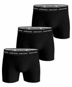 Björn Borg Men's Cotton Stretch Boxer 3-Pack Multipack 1 Hot