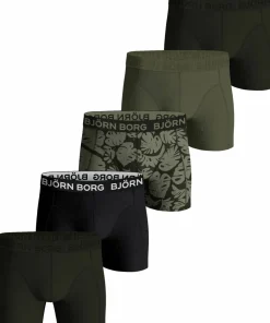 Online Men's Cotton Stretch Boxer 5p Kalsonger