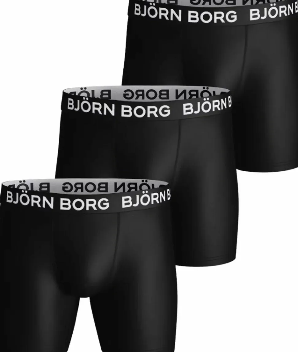 Björn Borg Men's Sports Microfiber Boxer 3p Multipack 1
