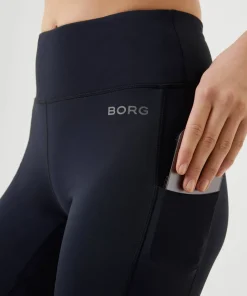Björn Borg Women's Borg Running Winter Tights Black Beauty
