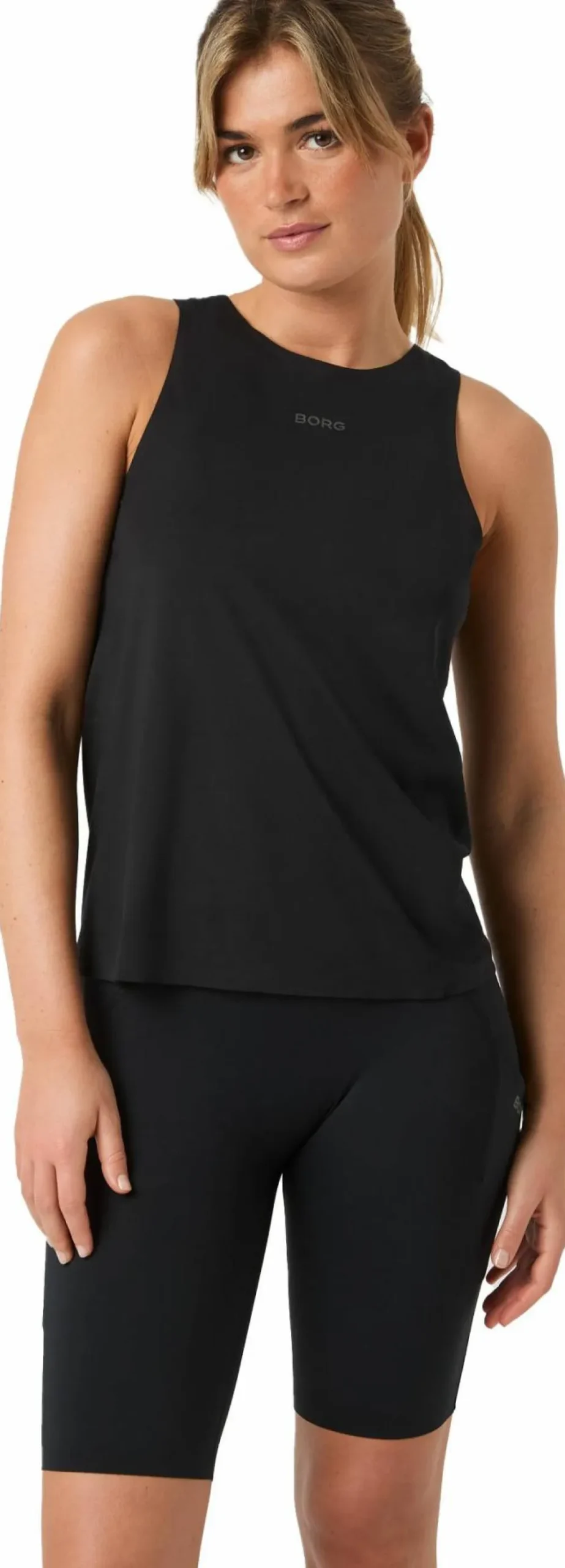 New Women's Borg Running Feather Tank Damtröjor & Skjortor|Träningskläder Dam