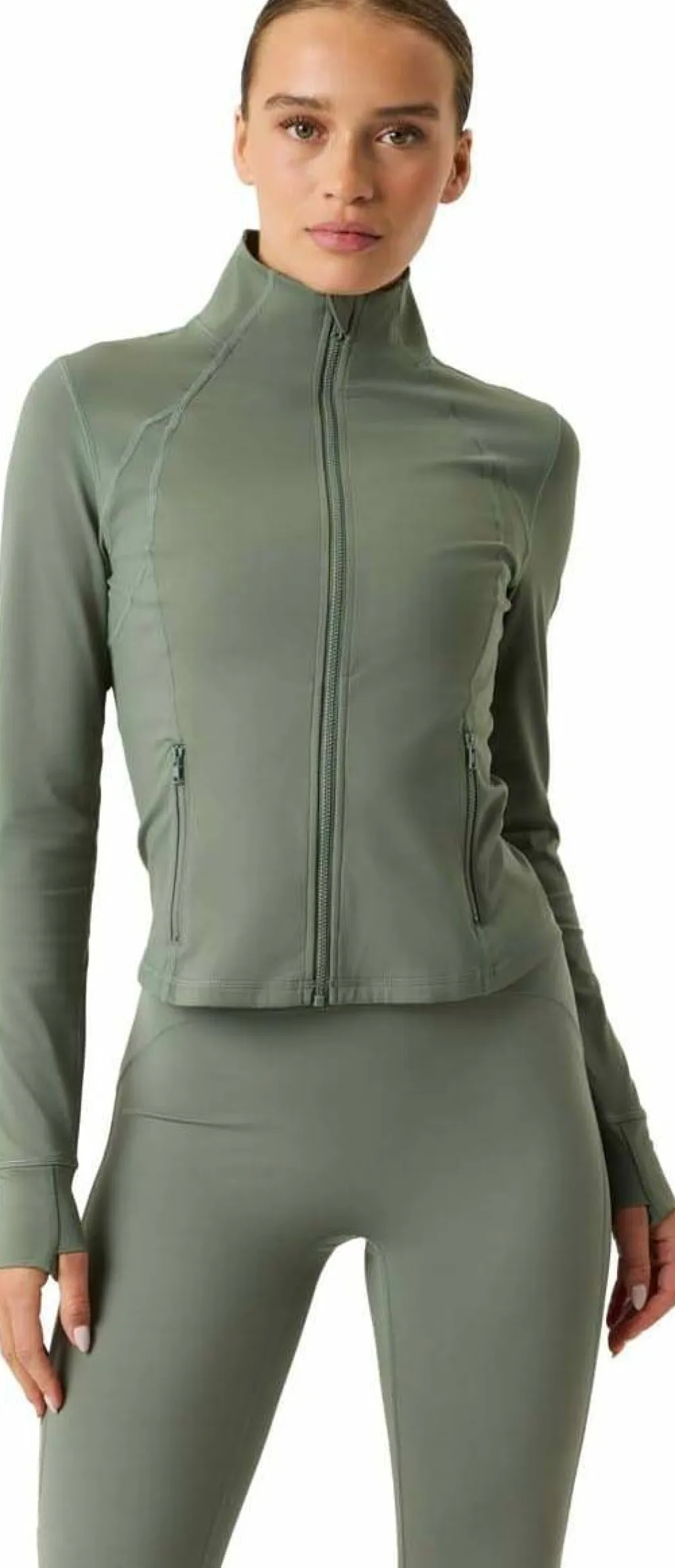 Björn Borg Women's Borg Soft Zip Midlayer Agave Green Hot