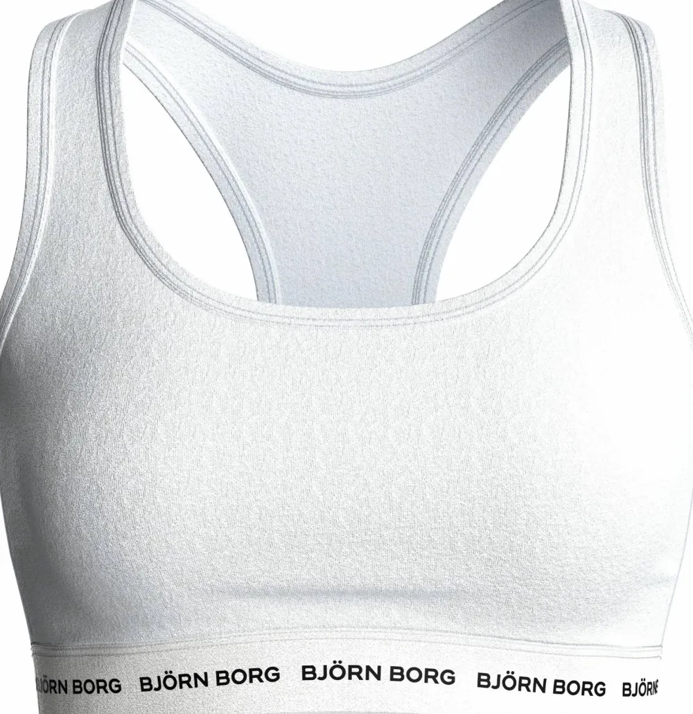 Björn Borg Women's Logo Soft Top 1p Brilliant White Discount
