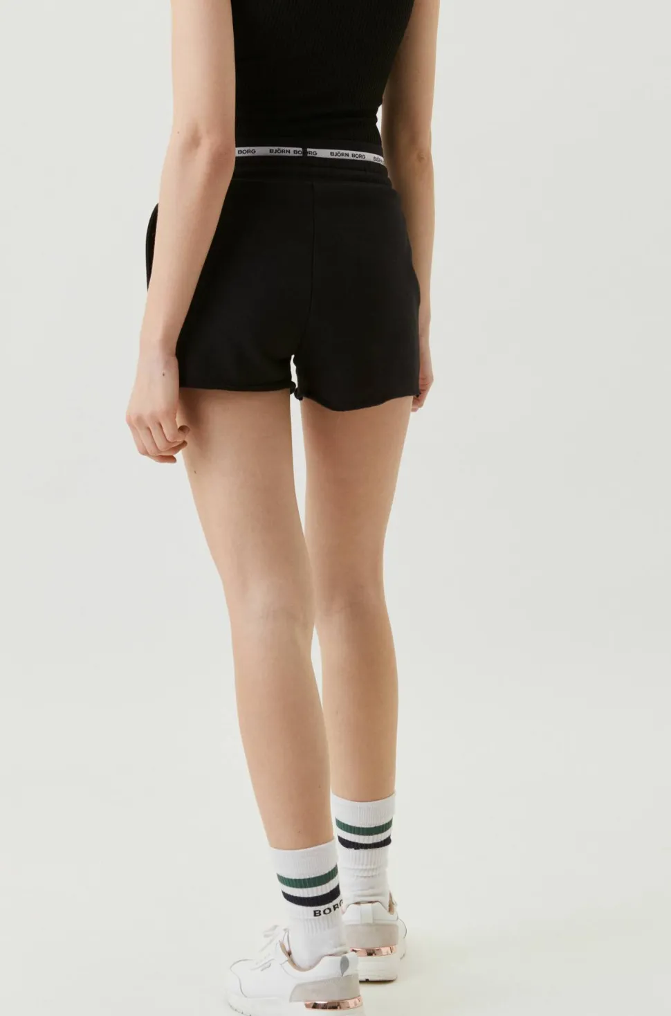 Björn Borg Women's Sthlm Elastic Shorts Black Beauty