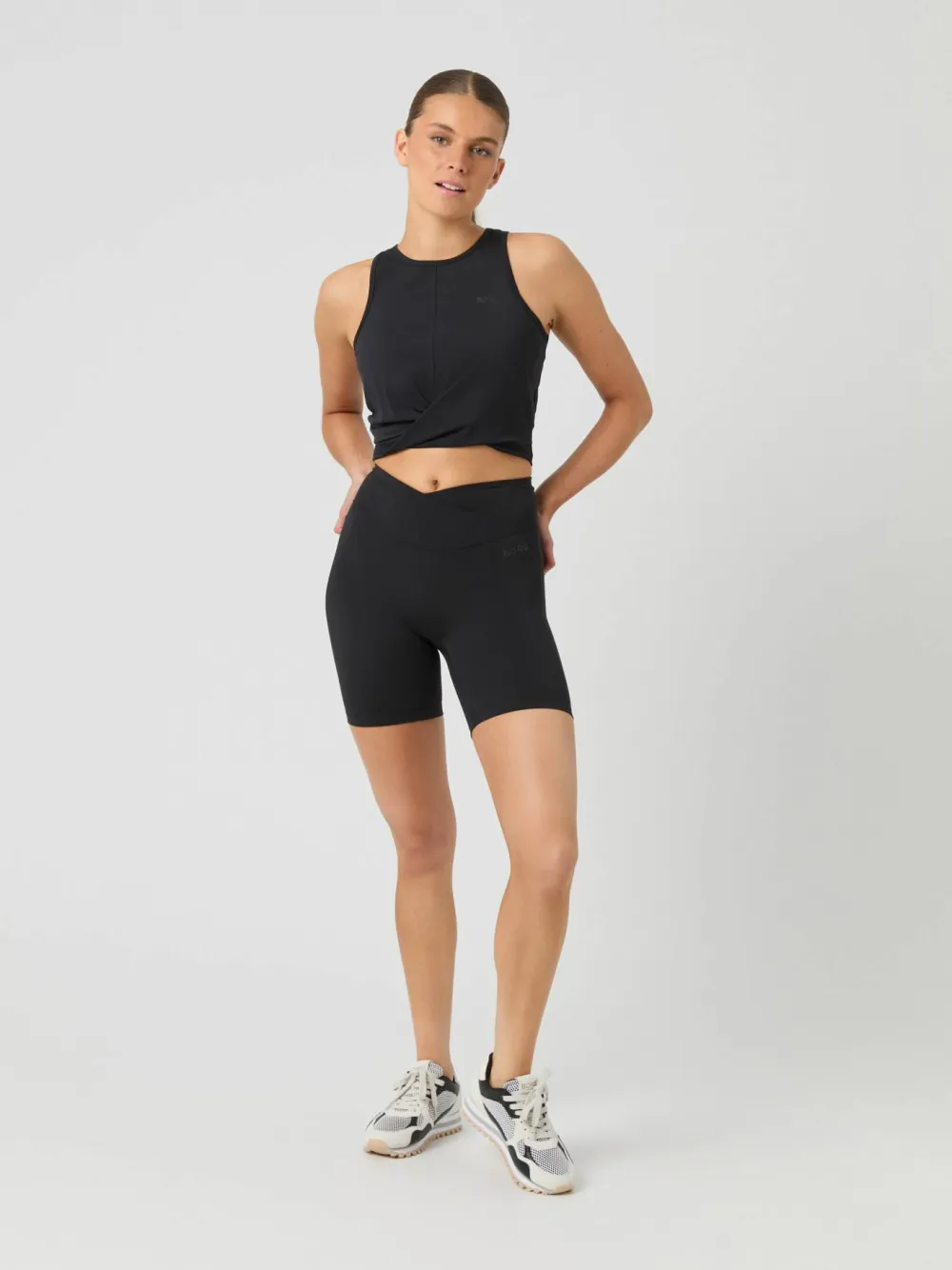 Björn Borg Women's Studio Cross Shorts Black Beauty Best