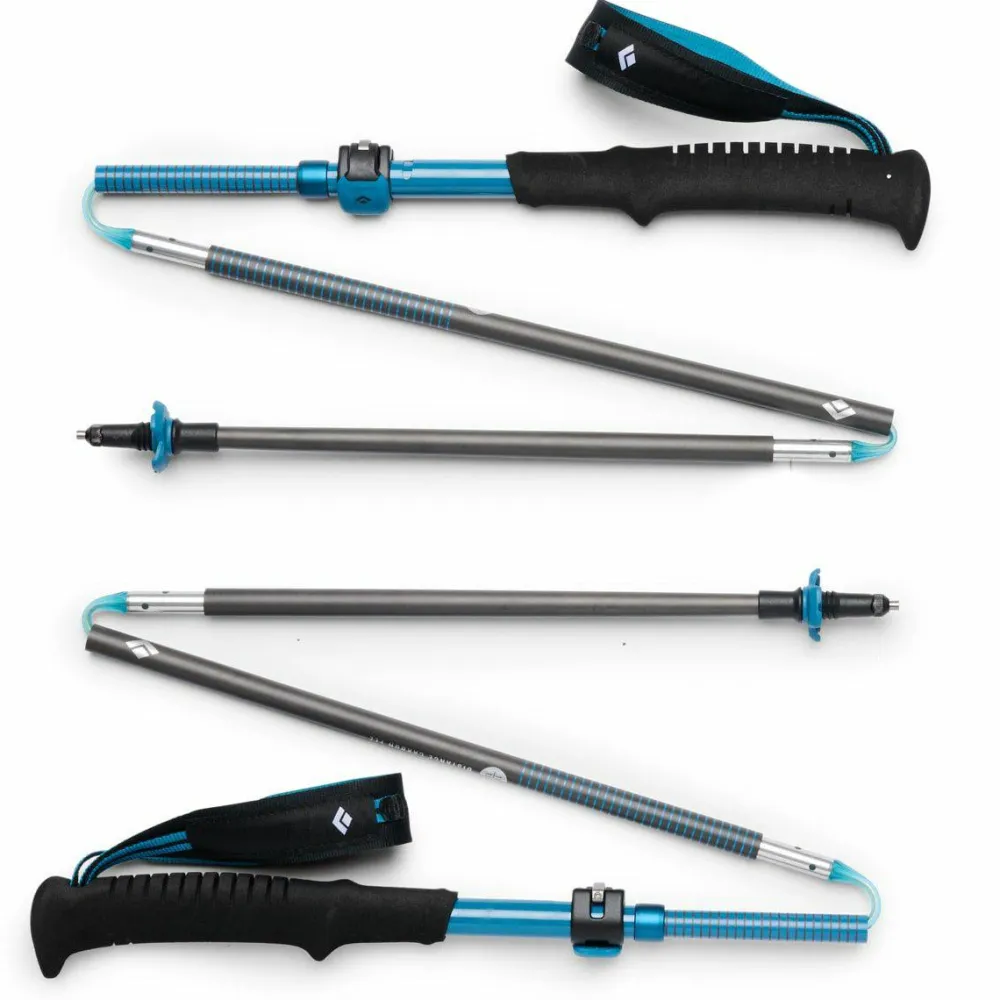 Black Diamond Distance Carbon FLZ Poles Desert Sky Discount