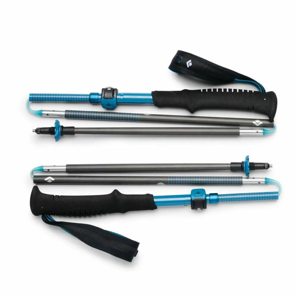 Black Diamond Distance Carbon FLZ Poles Desert Sky Discount