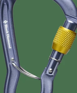 Black Diamond Gridlock Screwgate Carabiner Gray